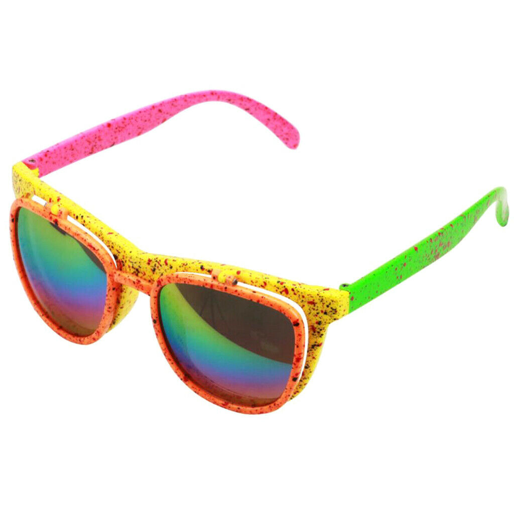 Novelty Up Glasses Party Costumes 80's Neon Sunglasses for Kids Adults