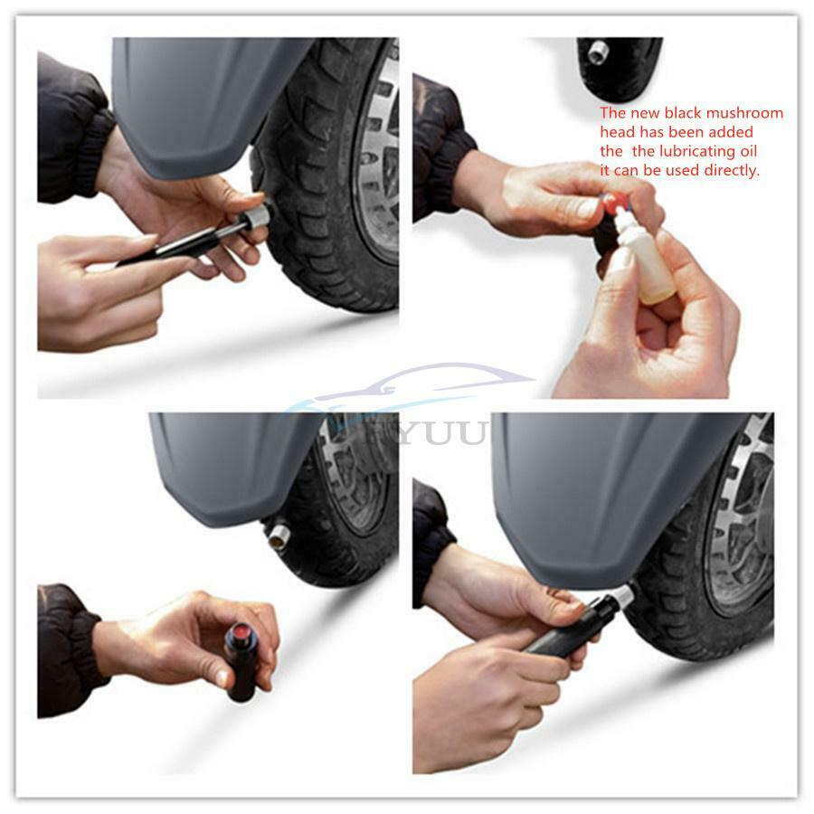 1 Set of Universal Car Tyre Repair Tool Mushroom Probe Nozzle Tyre Repair Kit