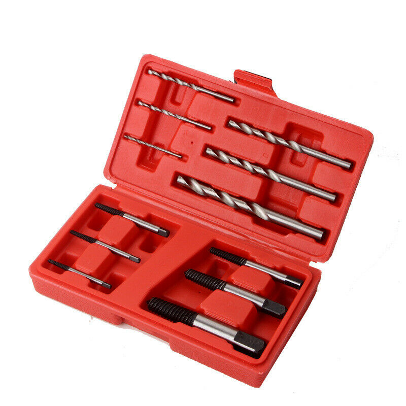 12PC Extractor Broken Screw Extractor Broken Wire Extraction Tool Set Bolt extra