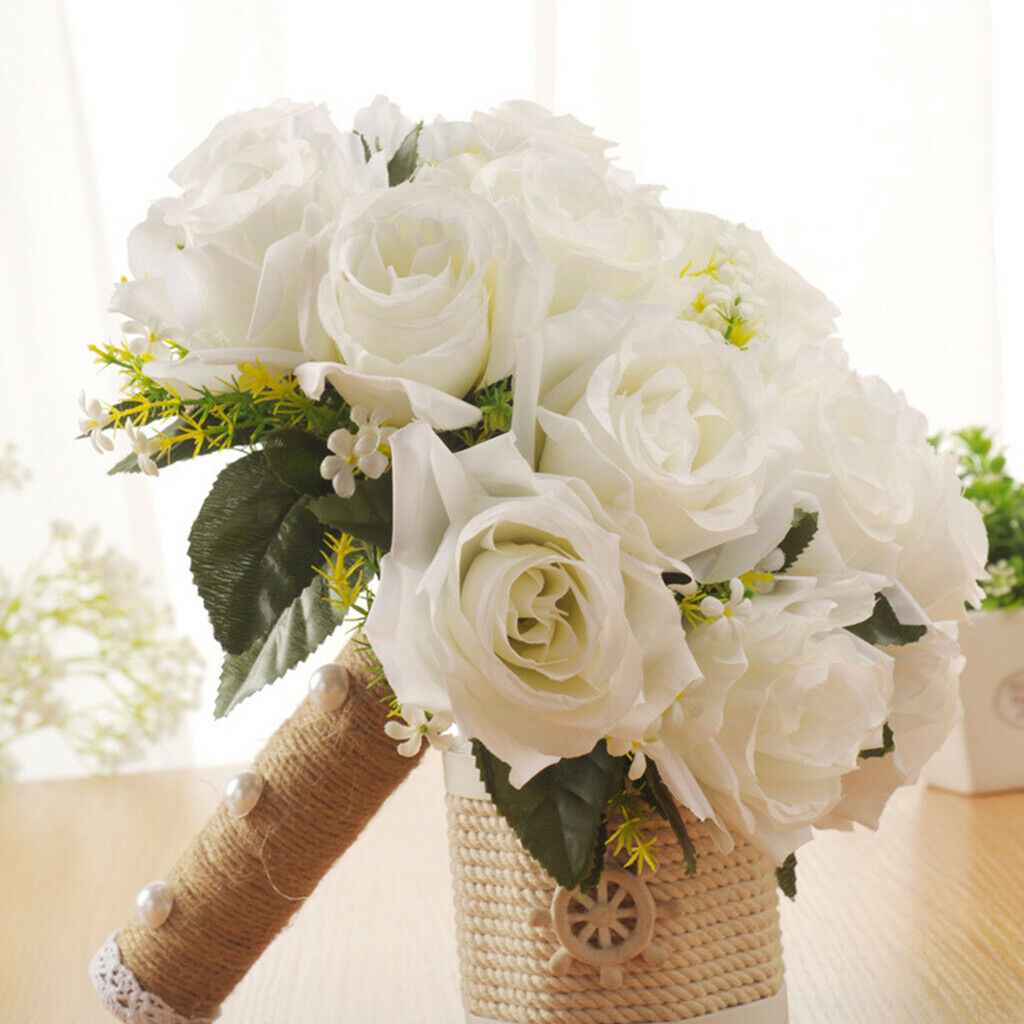Artificial Flowers Romantic Wedding Bridesmaid Bouquet Wedding Accessories