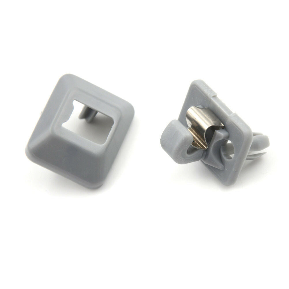 For  A1 A3 A4 A5 Q3 Q5 Q7 Grey Car Interior Sun Visor Hook Clip Brack.l8