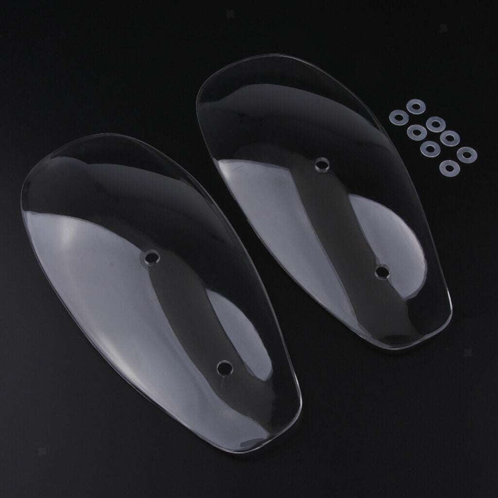 2 Pieces Motorcycle Hand Guard + 2 Pieces Mounting Bracket (left And Right) + 2