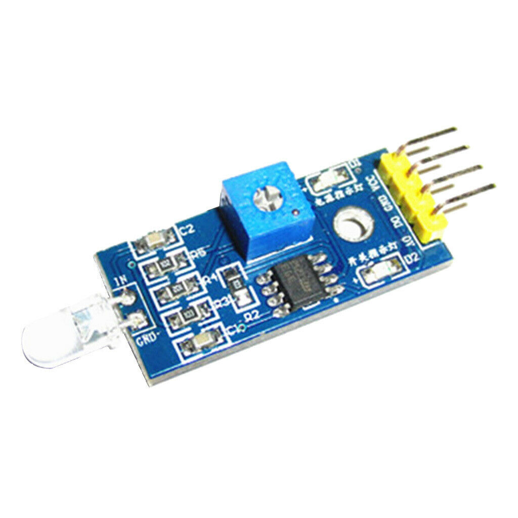 4 Wires Photoresistor Sensor Module Light Intensity Detection AO / DO Output