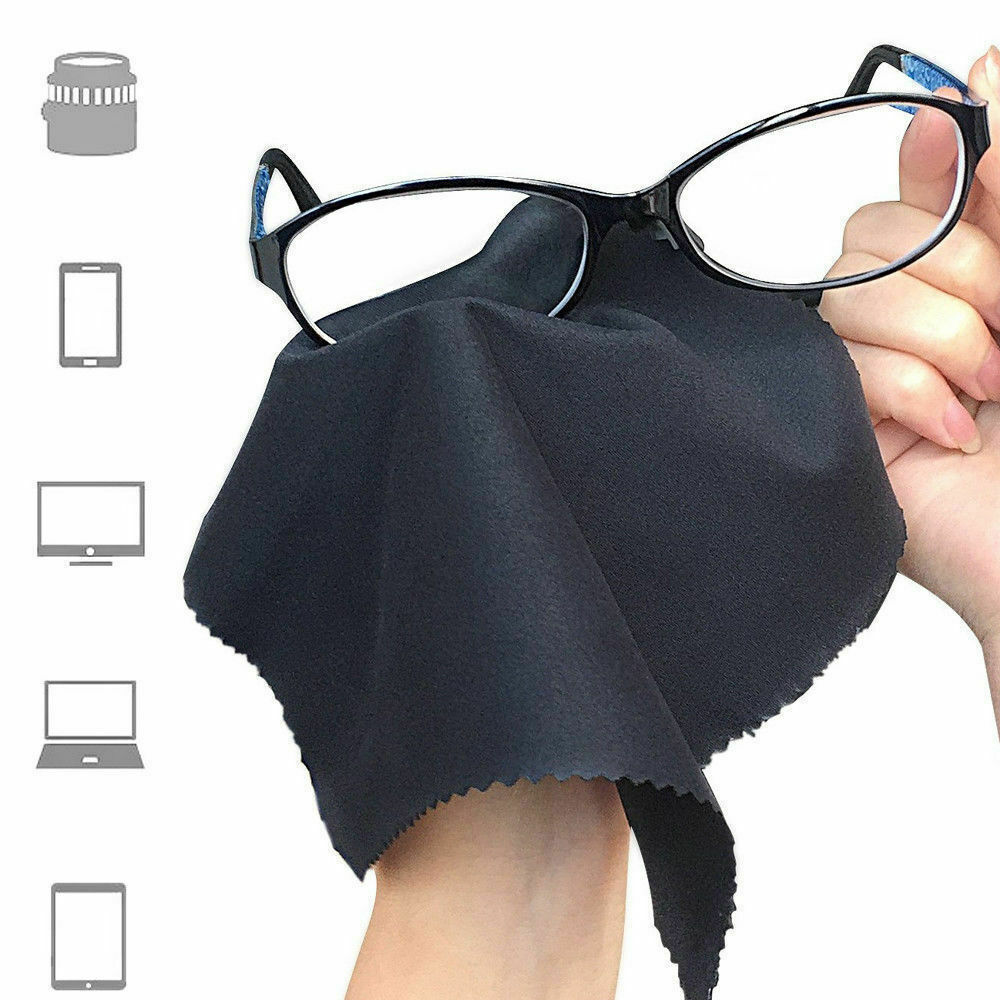 10x Microfiber Clean Cleaning Cloth Towel for Phone Screen Camera Lens Glasses