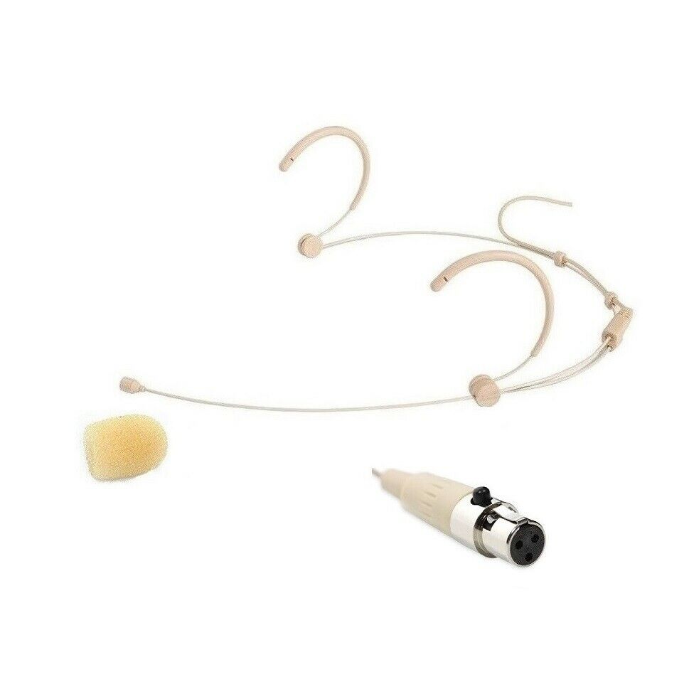 Profeessional Headset Microphone Headworn Mic for AKG Samson uhf Wireless System
