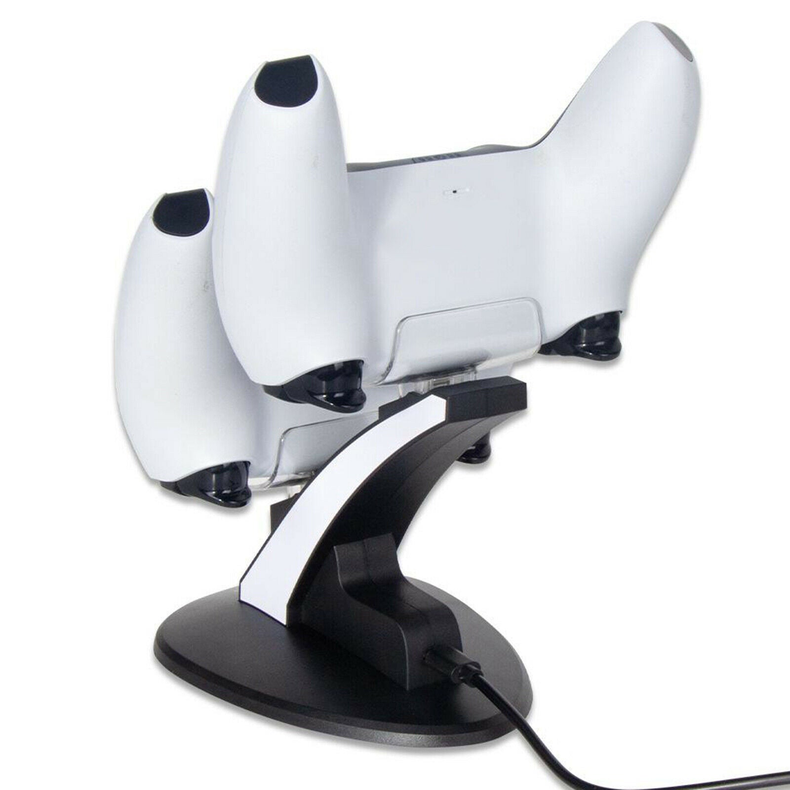Fast Charging Charging Station Charger Dock Dual for PS5 Black