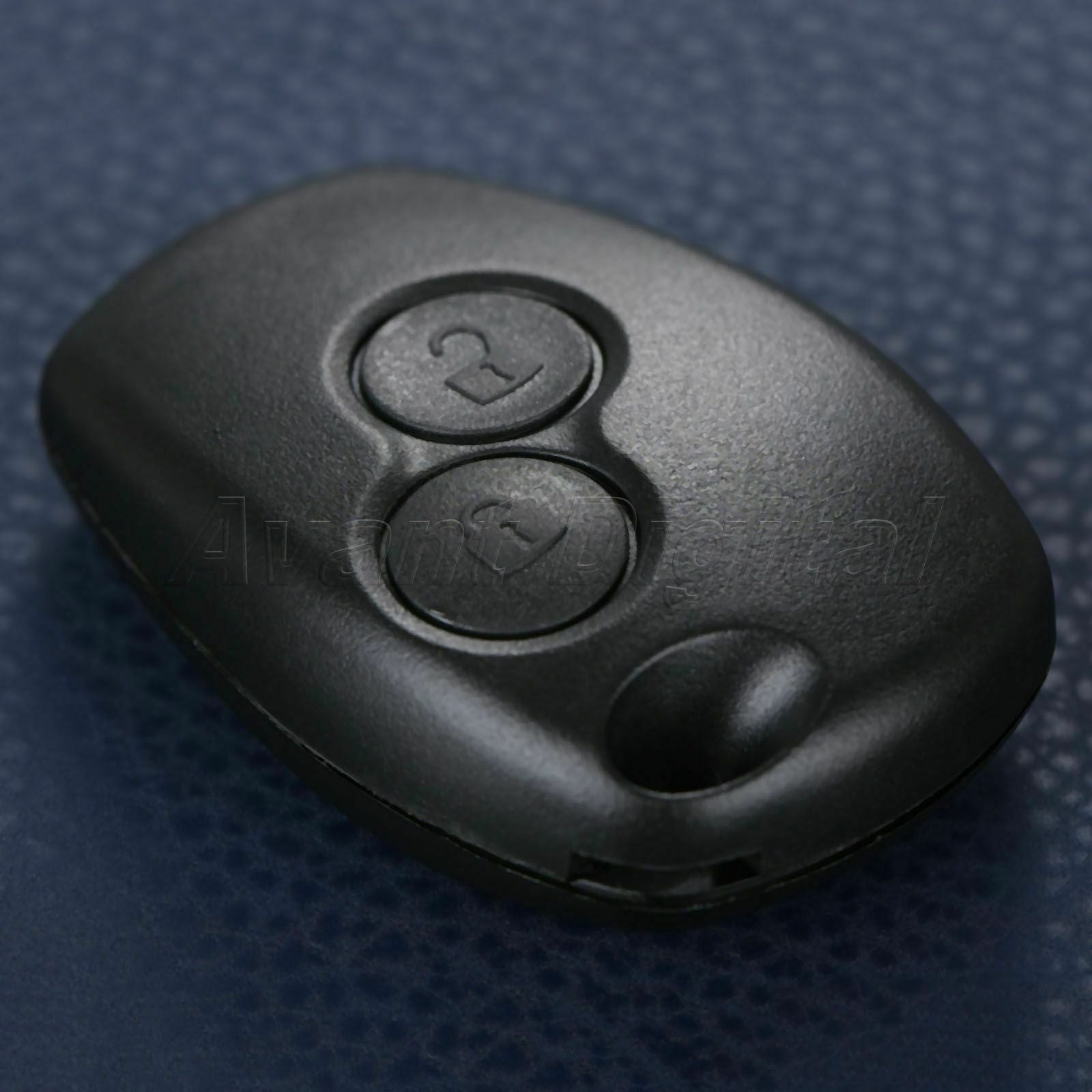 For Renault Megane Laguna clio 2 Button Key Shell Case Cover Fob Replacement
