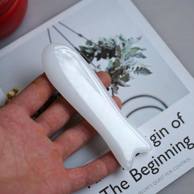 1Pc Portable Fish Shaped Gua Sha Board Women Facial Scraping Beauty Massa.l8