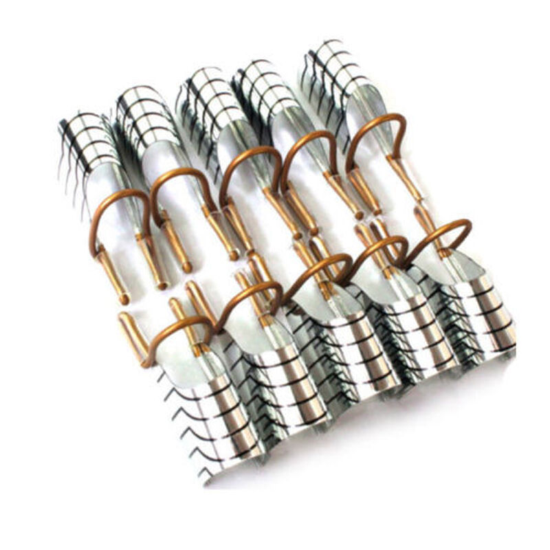 10PCS Reusable UV Gel Acrylic Nail DIY Nail Art Extension Guide Form Tips Tool