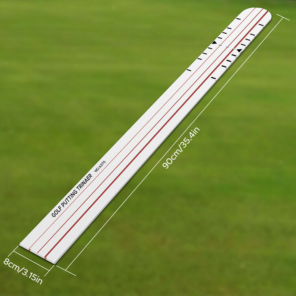 Golf Putting Alignment Trainer Auxiliary Training Sliding Improve Putter