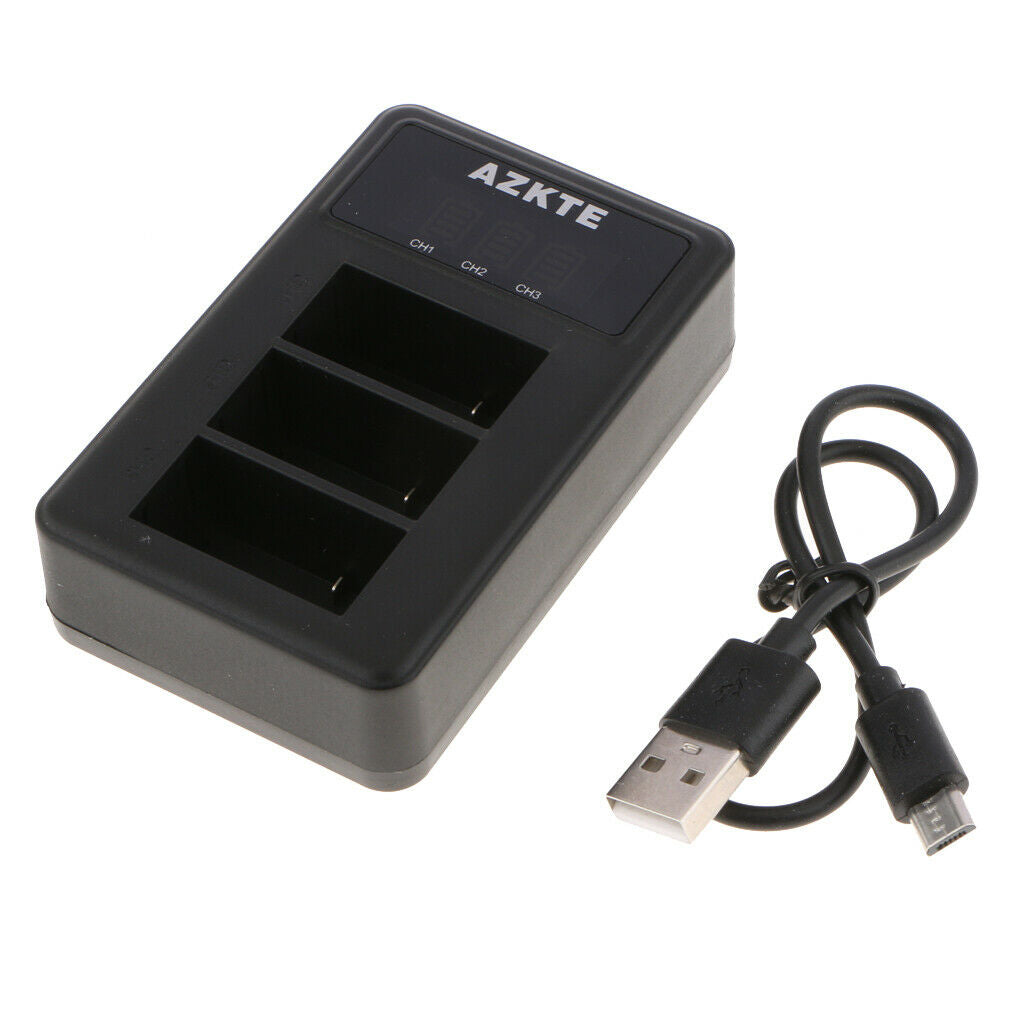 Battery Charging Kit for   Hero 3+ 3 Camera AHDBT-201 301 Charger Dock