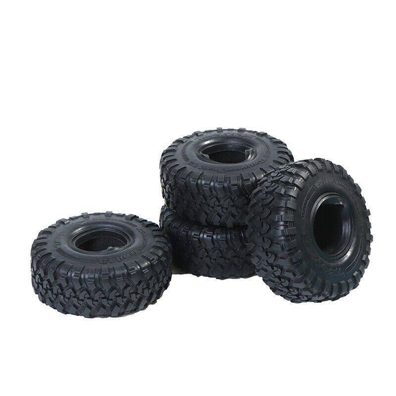 4pcs RC 120Mm 1.9 "Rubber Rocks Tires for SCX10 Trail 105 Rims TRX4 #8174I7CA