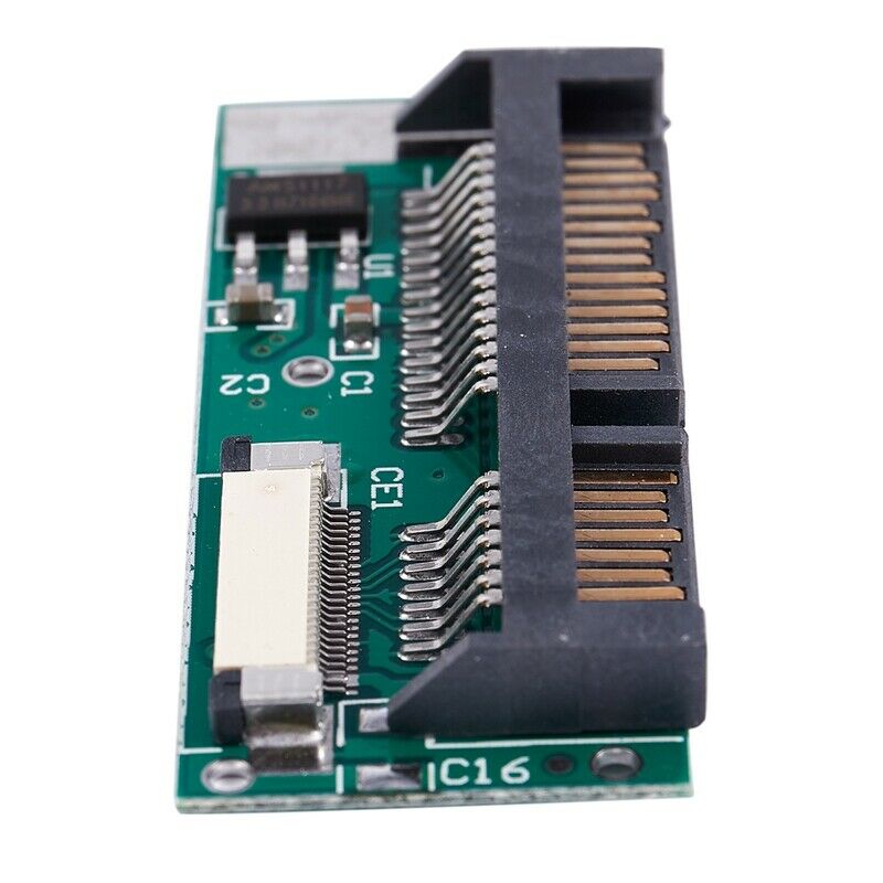 1.8" ZIF CE SSD D to 7+15 Pin SATA Adapter Converter w FFC Cable S8D8D8