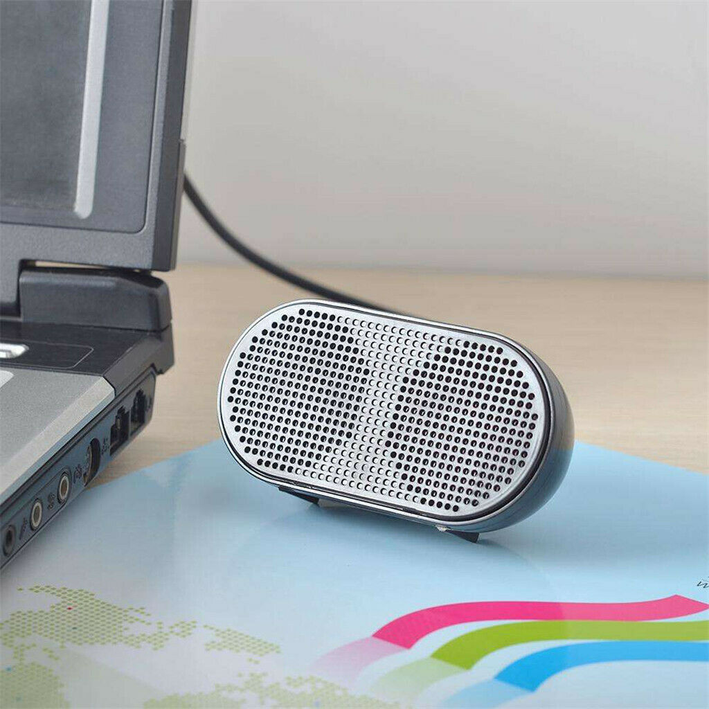 USB Mini Speaker Computer Speaker Powered Stereo Multimedia Speaker for Notebook