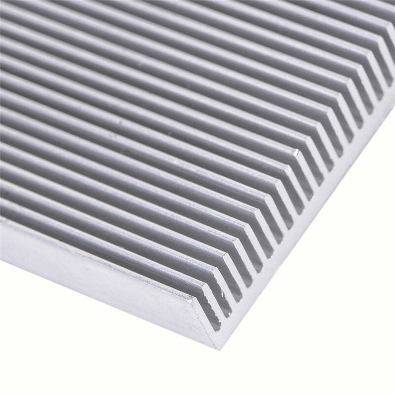 100x41x8mm Aluminum Heat Sink Heatsink For High Power LED Amplifier Transicm