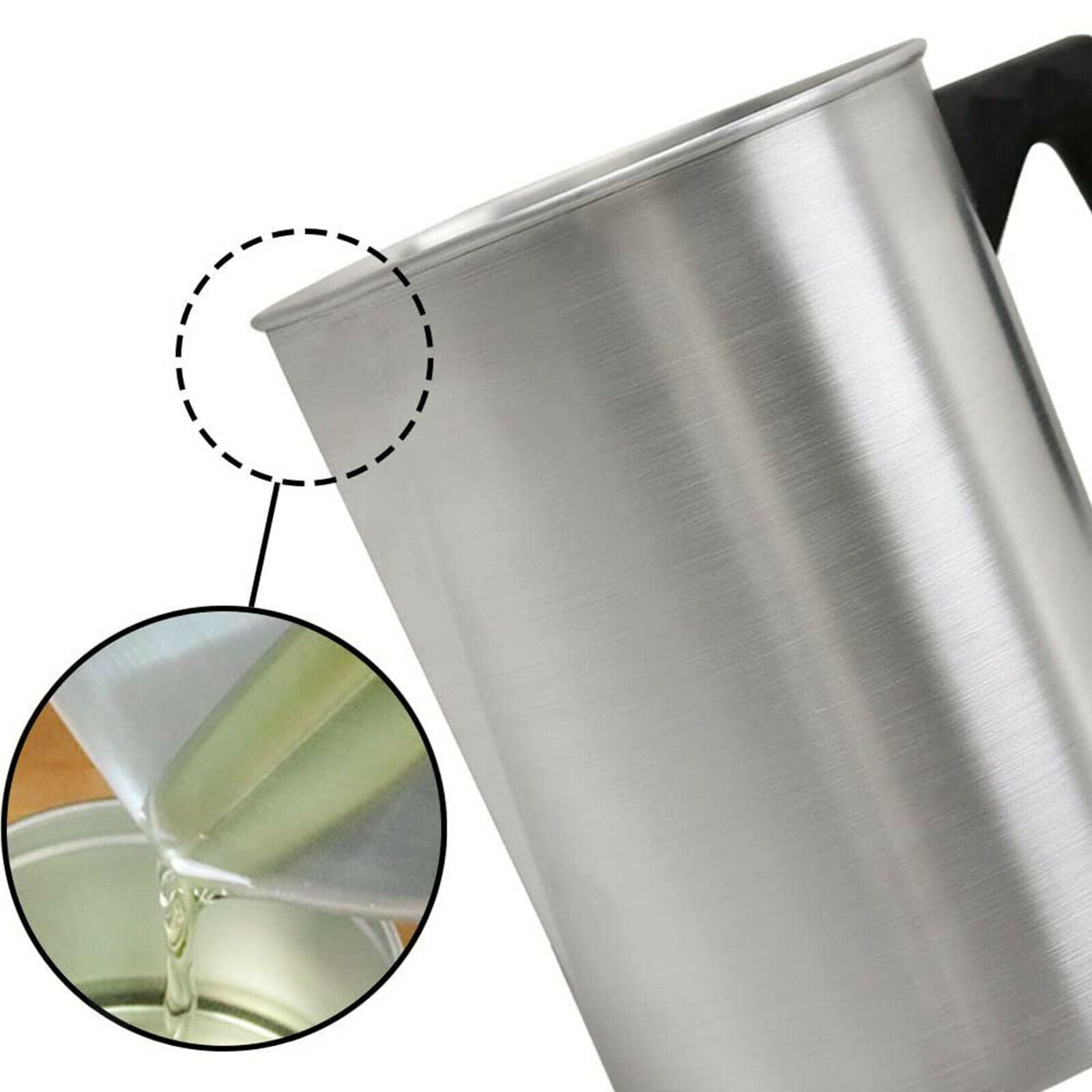 Aluminium Wax Melting Pot Candle Pouring Jug for Wax Beeswax DIY Soap Tool