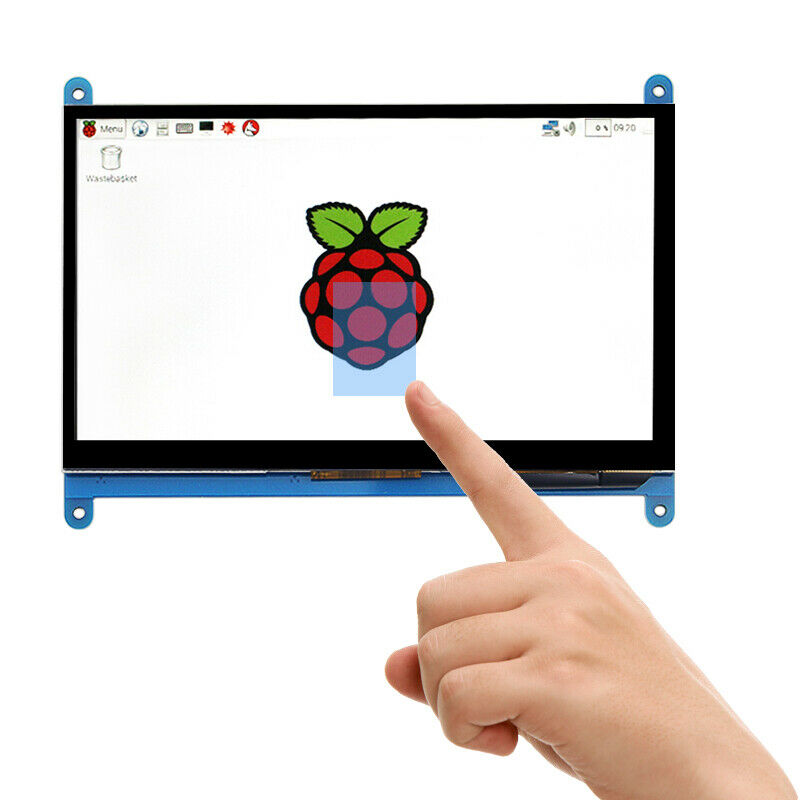 7" Capacitive Touch Screen IPS LCD Display 1024x600 HDMI For Raspberry Pi 4 3B+