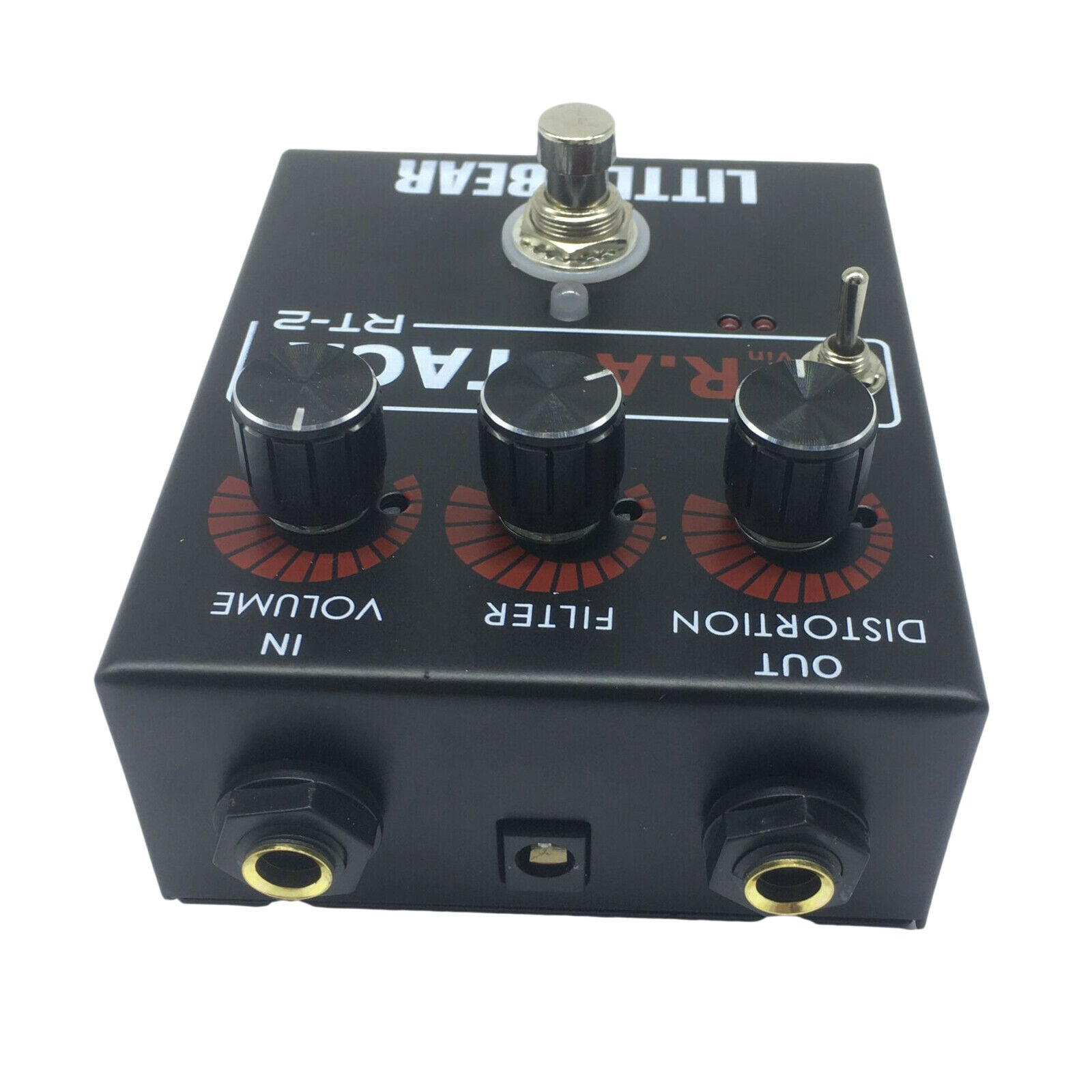 Aluminum LM308N 9V-12V Guitar Distortion Effector Pedal Instrument DIY Parts
