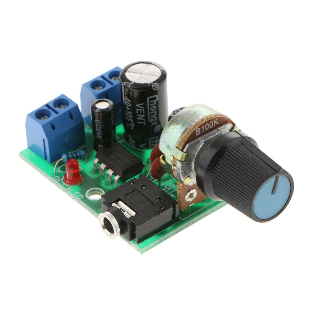 LM386 Mini Power Consumption Mono Amplifiers Module Single Channel Audio Module