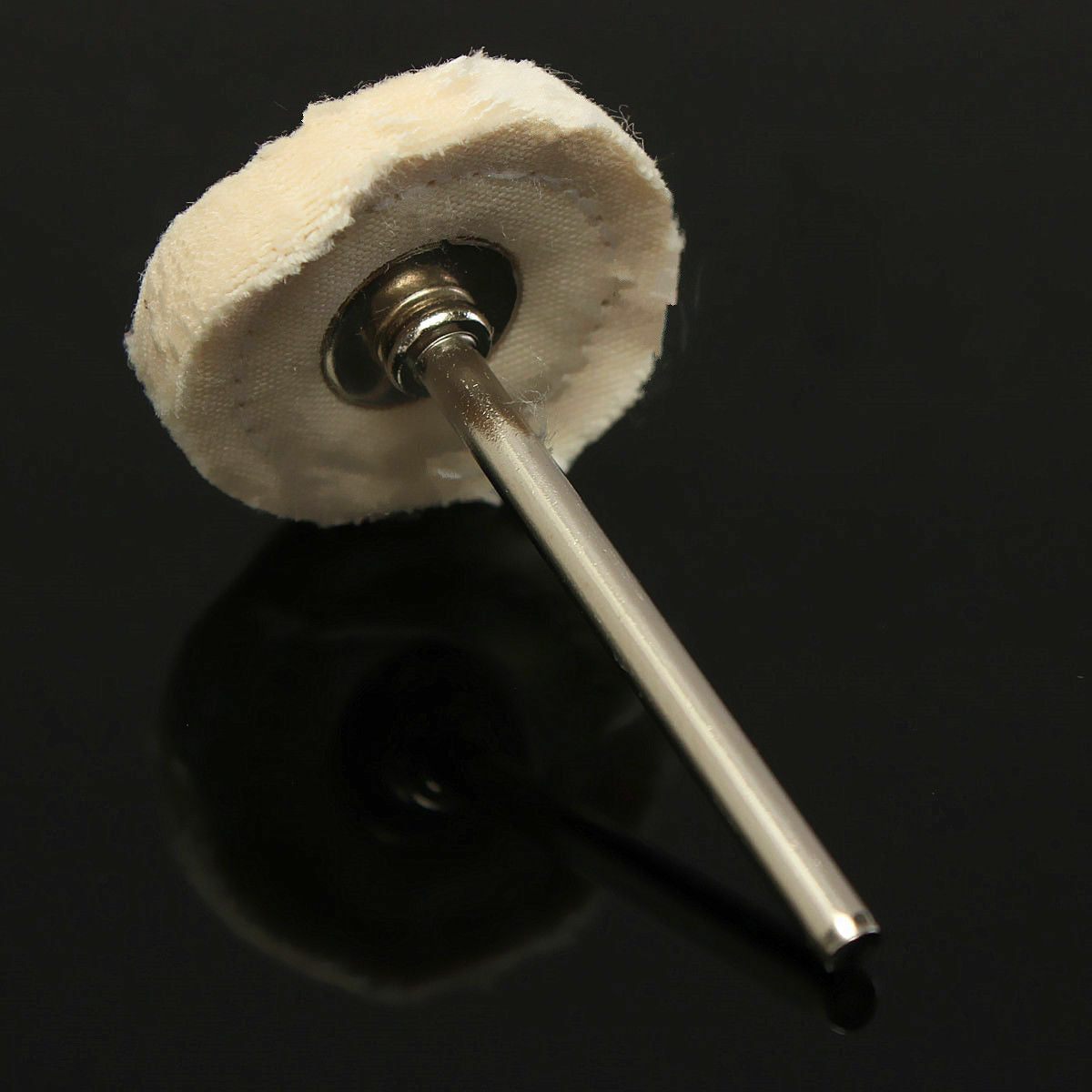 10Pcs 25mm Round Polishing Wheel Cloth Felt Polishers Pad Pads for Tool