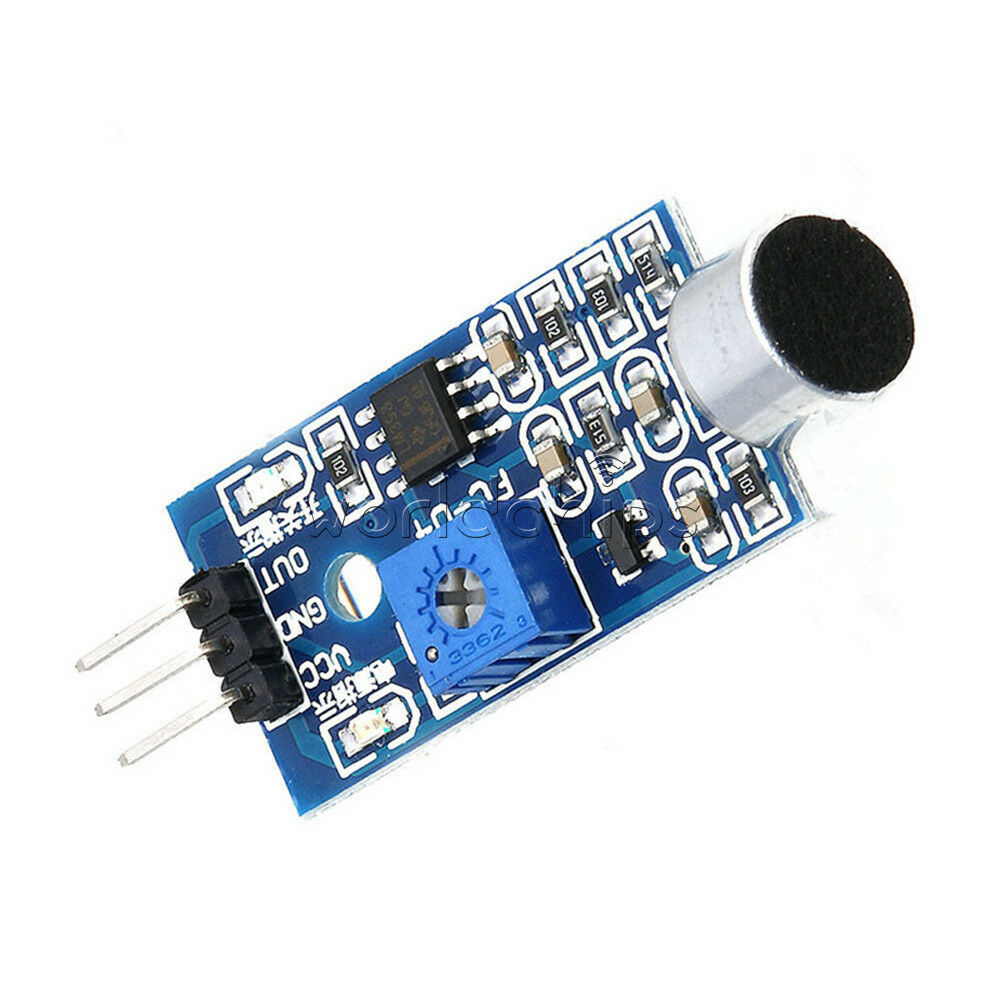 2pcs Microphone Sound Voice Sensor Sensitivity Module for Arduino Smart Car