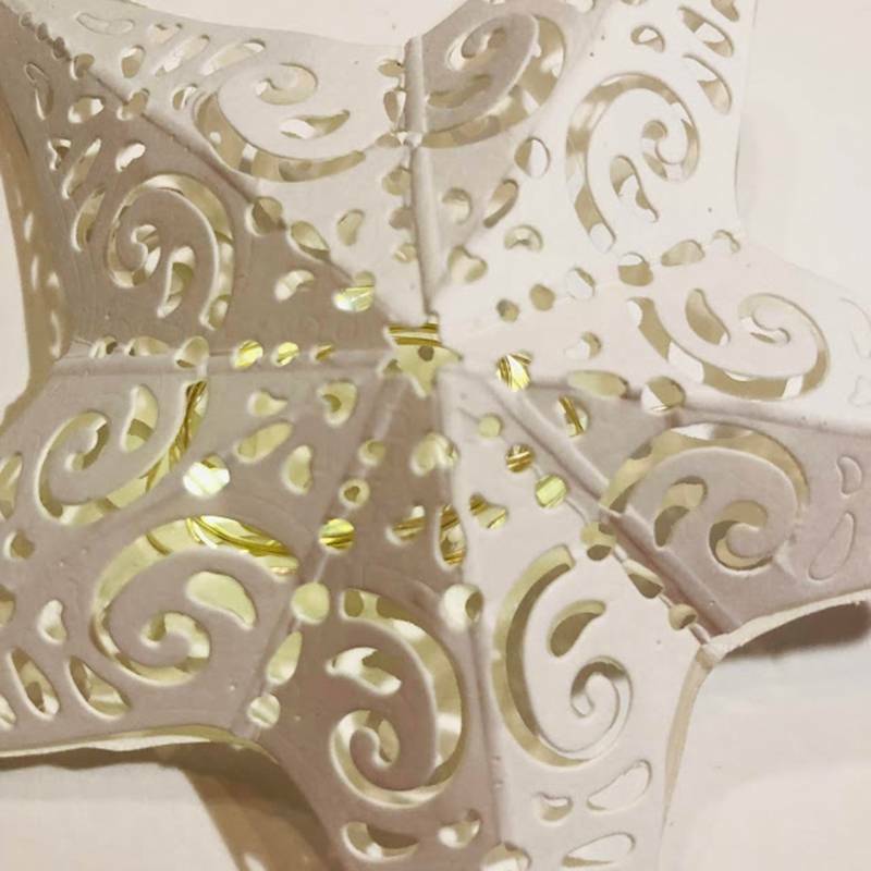 Pentagram Metal Cutting Dies for DIY Scrapbooking Album Embossing Card Ma.l8