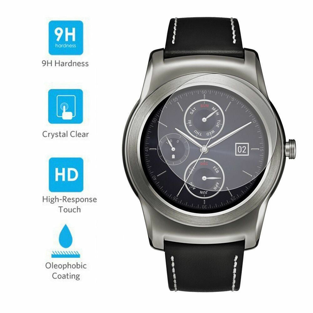 9H Tempered Glass Screen Protector Film for Smart LG G Watch R Urbane/W150 /bx