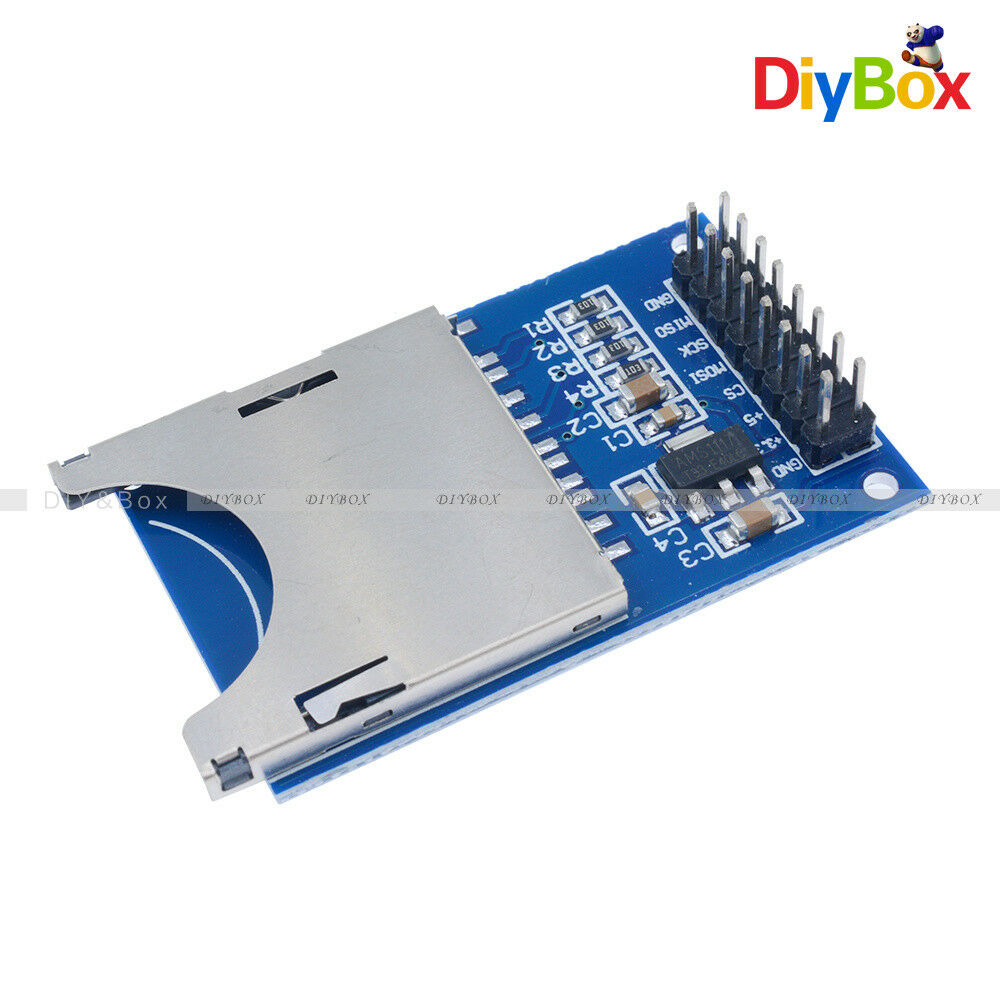 2PCS Read & Write SD Card Module Slot Socket Reader Adapter for Arduino ARM MCU