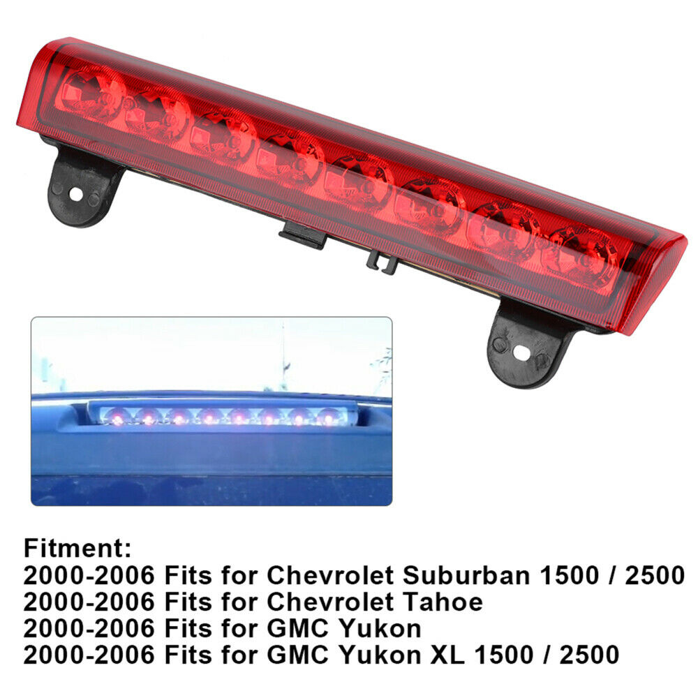 LED Third Brake Light Lamps 15170955 Fits for Chevrolet Tahoe 2000-2006 new