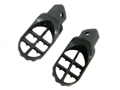 Motorcycle Dirt Bike Off-Road FOOT PEGS PEDALS For 1987-09 Yamaha PW50 80 TW200