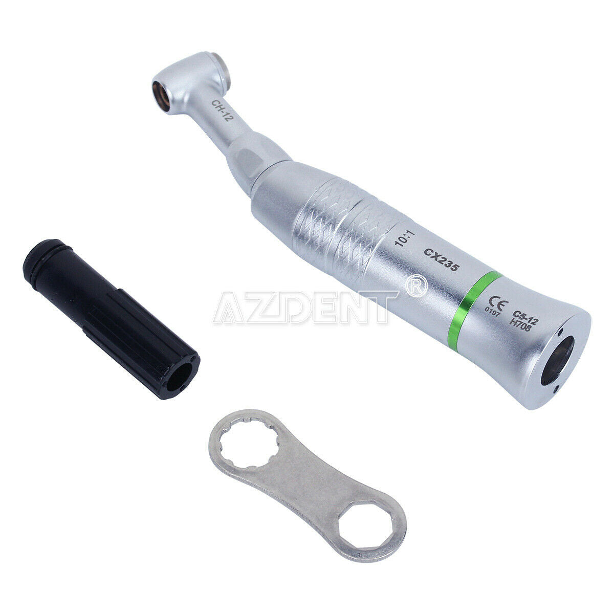 Dental 10:1 Reduction Contra Angle Low Speed Handpiece Fit Endodontic Treatment