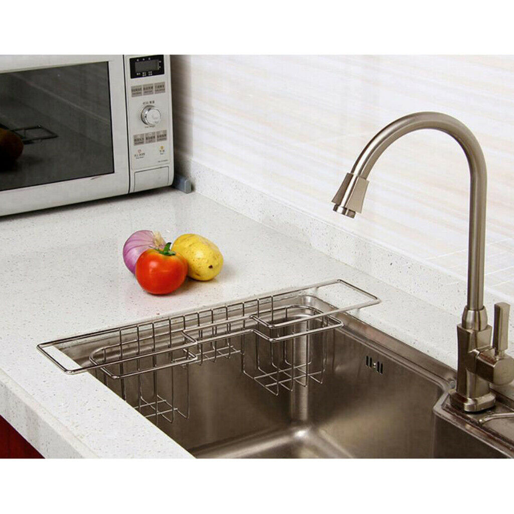 Sink Hanging Shelf Kitchen Rack Bathroom Holder Kitchen Storage Holder