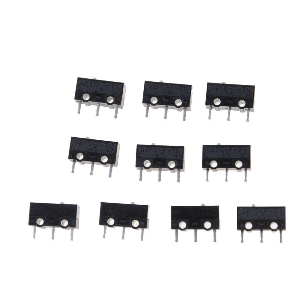 10PCS Authentic OMRON Mouse Micro Switch D2FC-F-7N Mouse Button Fretting .l8
