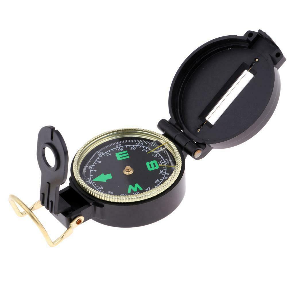 Army Sighting Compass with Map Measurer Distance Calculator Great for