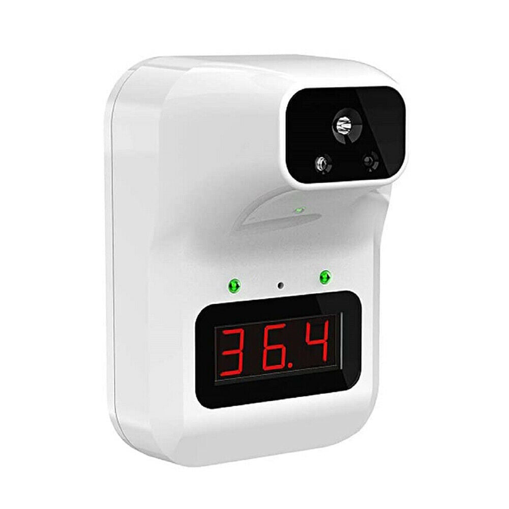 Wall-Mounted Thermometer, Non-Contact Infrared Thermometer with Fever Alarm