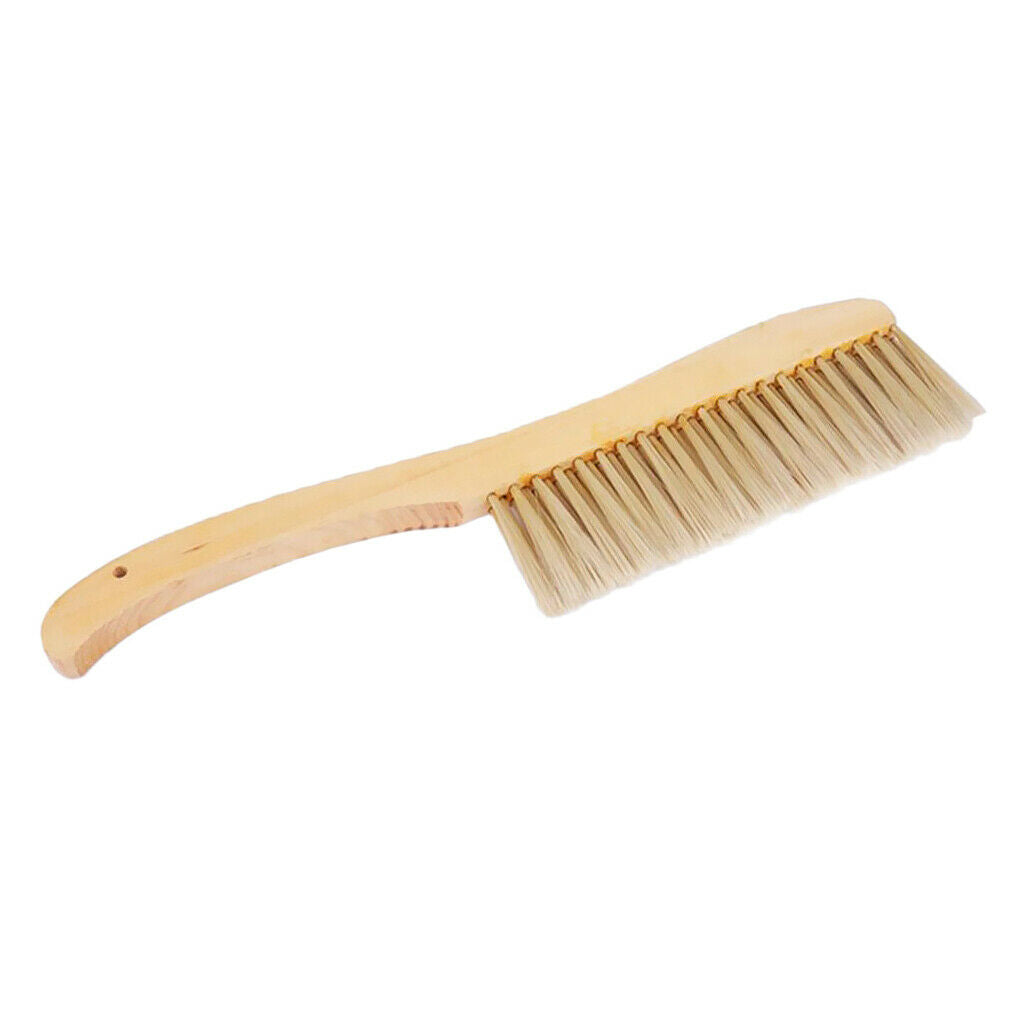 1pc Applied Natural Horse Mane Bee  Brush Beekeeping Equipment Tool