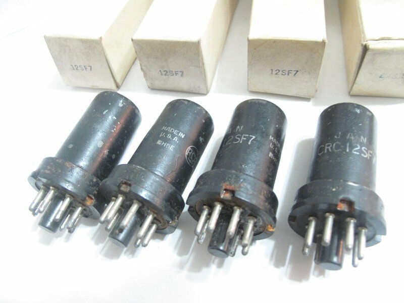 4PCS - RCA 12SF7 Vacuum tube NIB