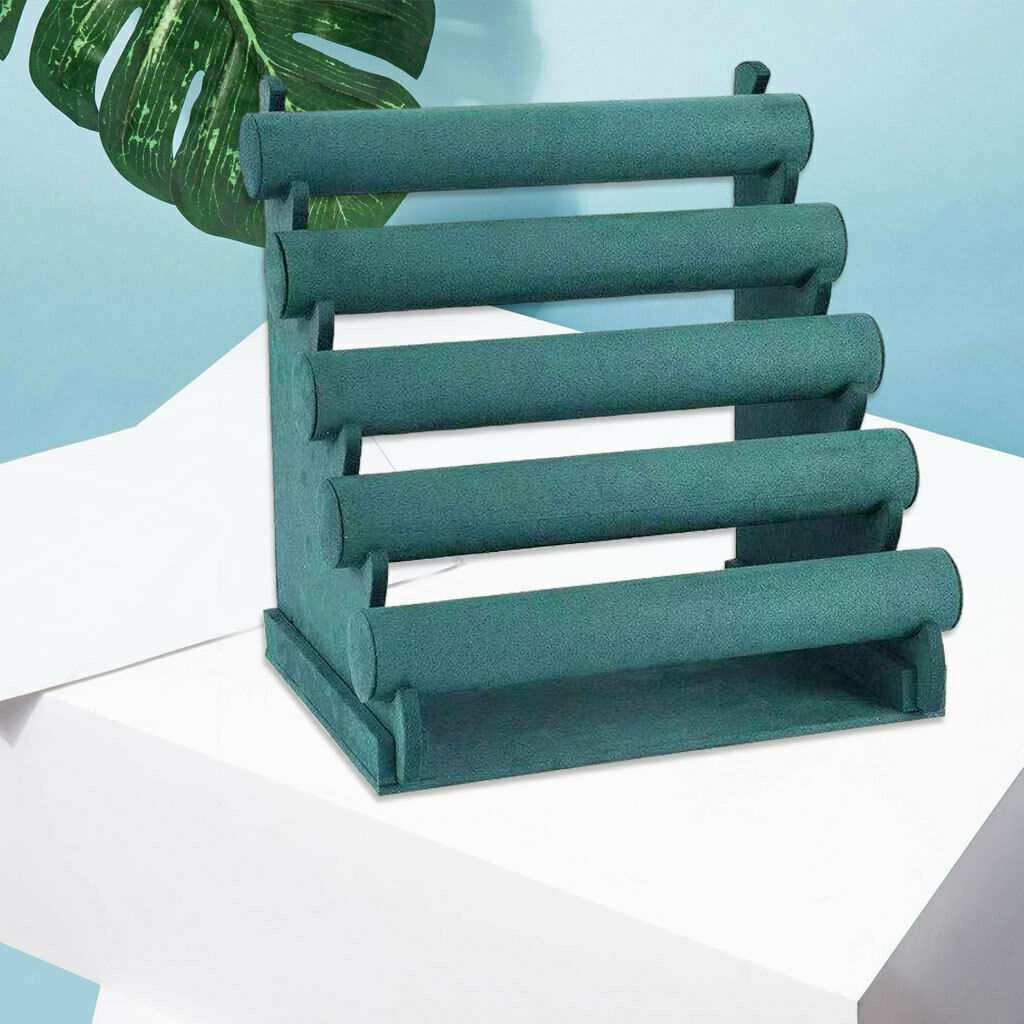 Jewelry Organizer with 5 Tier Rack Bracelet Holder for Bracelet Men Women