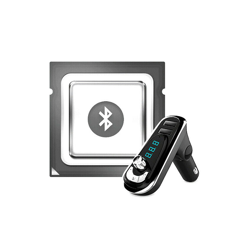Hands-free Wireless Bluetooth FM Transmitter MP3 Player Dual USB Charger Adapter