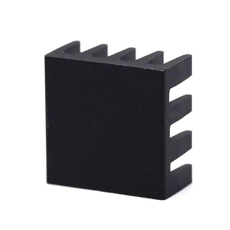 10Pcs Aluminum Heat Sink 14x14x8mm High Quality Heatsink Black Radiator Cool Tt