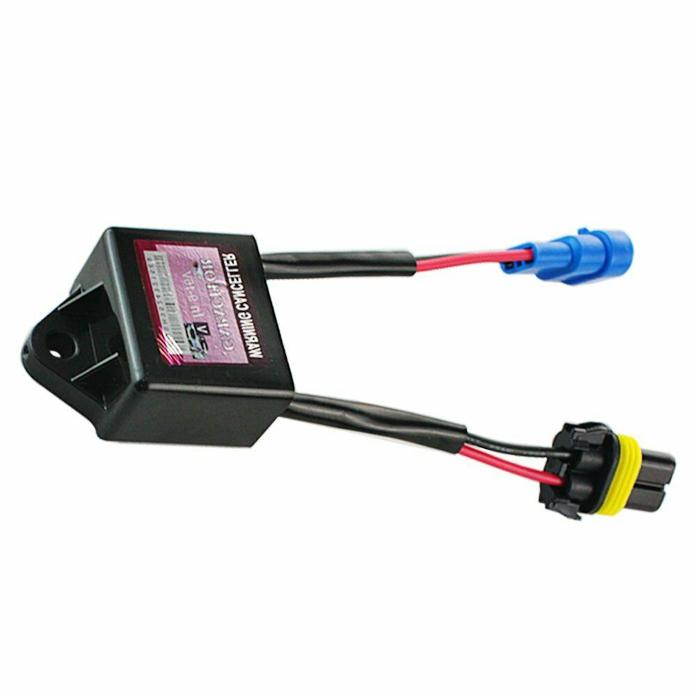 2X Xenon HID Warning Error Code Canceller Canbus Decoder Anti-Flicker Capacitors