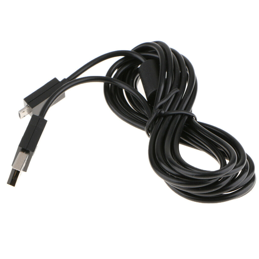 2X Micro USB Charge Cable Charging Cord Lead for Xbox  /PS4 Controller - 2 m