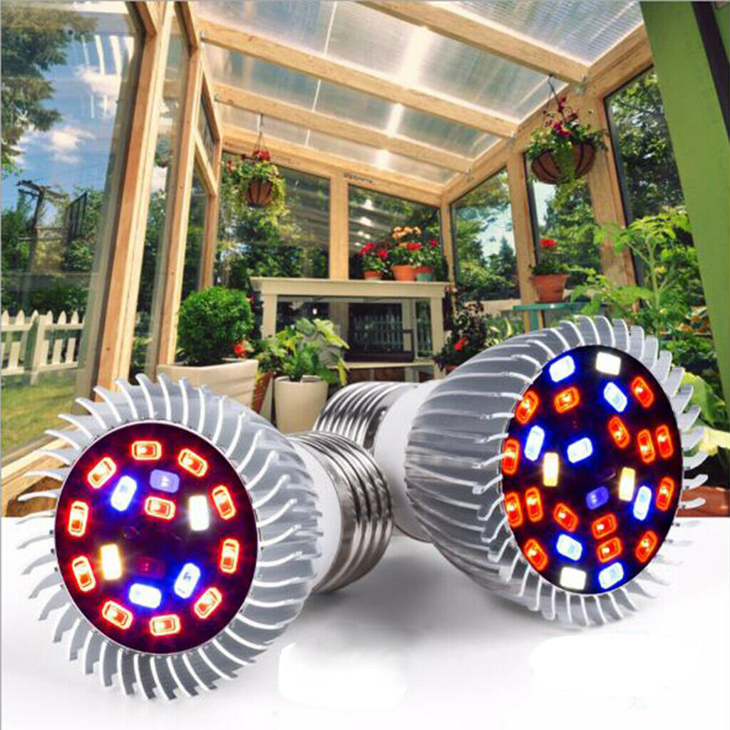 2xFull  Grow Light Growing Lamp Hydroponics Plants Vegetables Garden