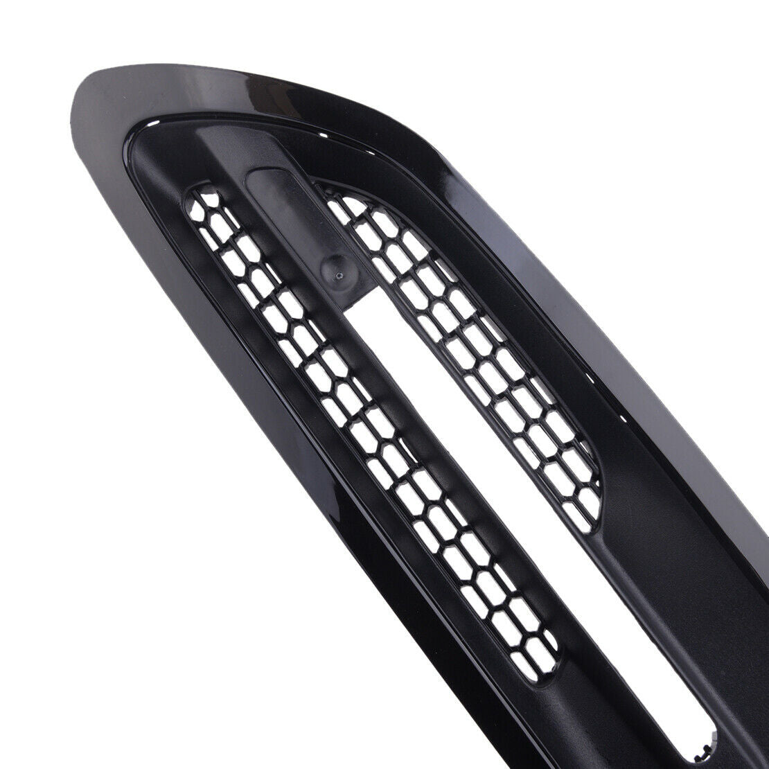 2x Gloss Black Side Fender Grille Air Vent Trim Cover Fit For BMW F10 M5 Sedan
