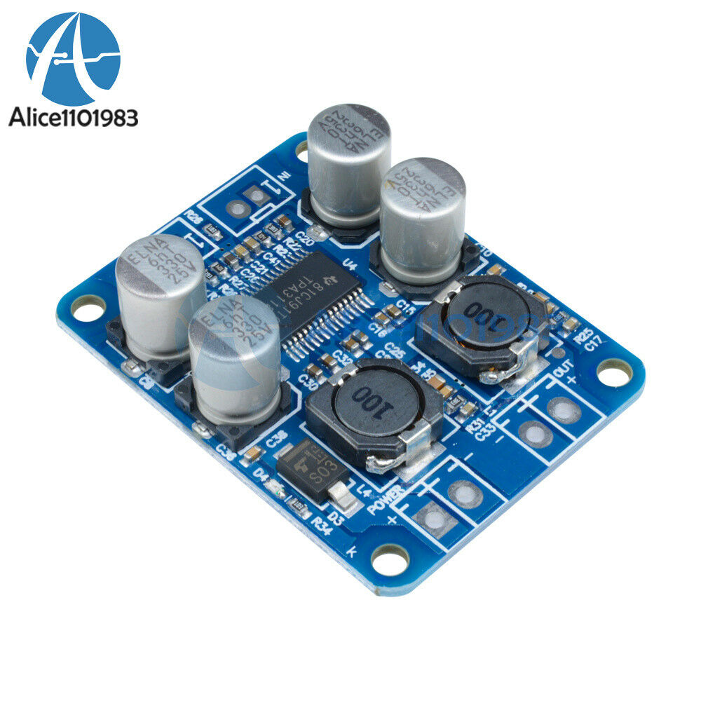TPA3118 PBTL Mono Digital Amplifier Board 1X60W 8-24V POWER AMP Replace TPA3110