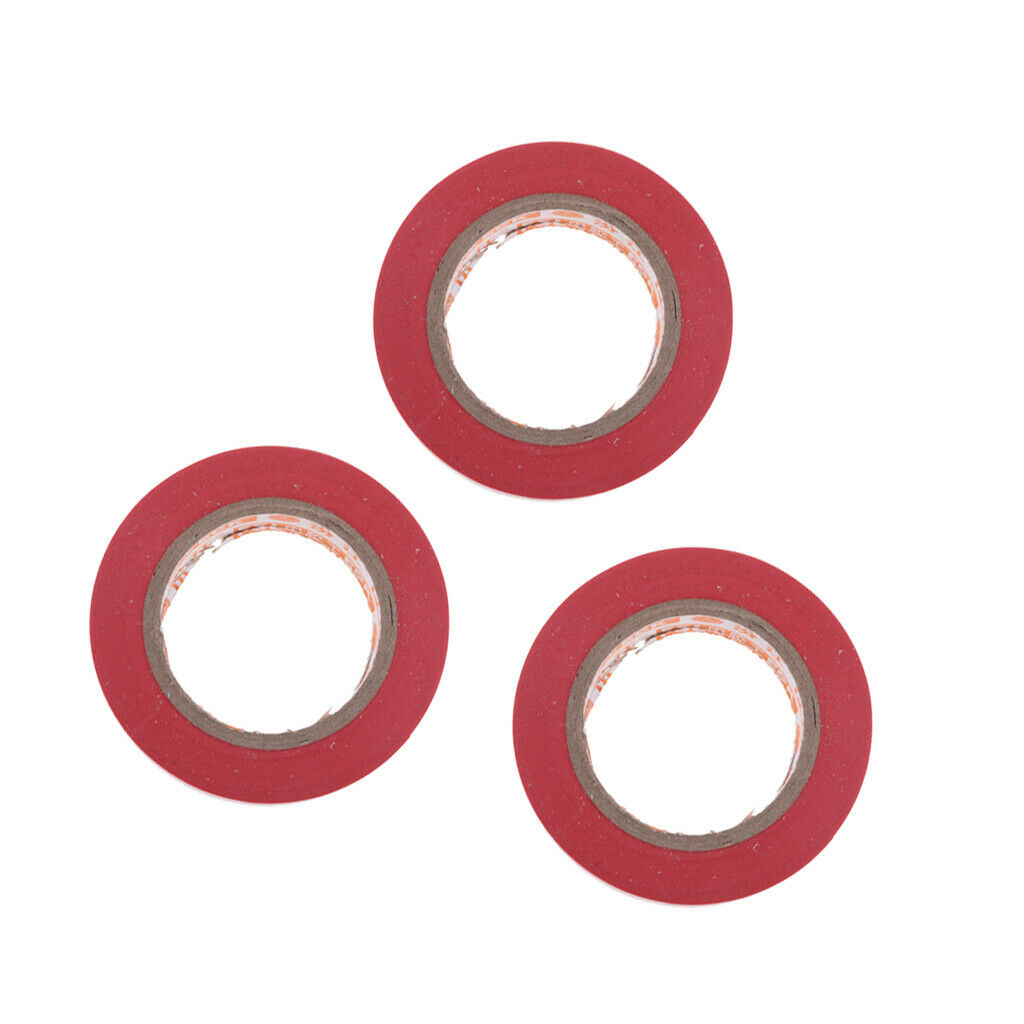 3Pcs 15m Flame Retardant Electrical Tape Insulation Insulating Adhesive Tape