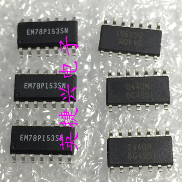 10PCS OTP IC ELAN(EMC) SOP-14 EM78P153SN EM78P153S EM78P153