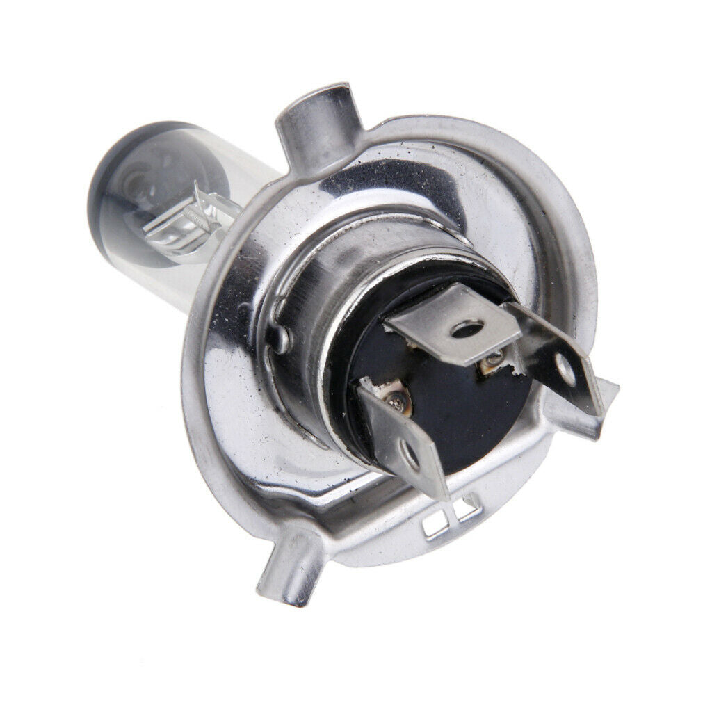 H4 3500k Xenon Gas Halogen Headlight White Bulbs 55w 12v