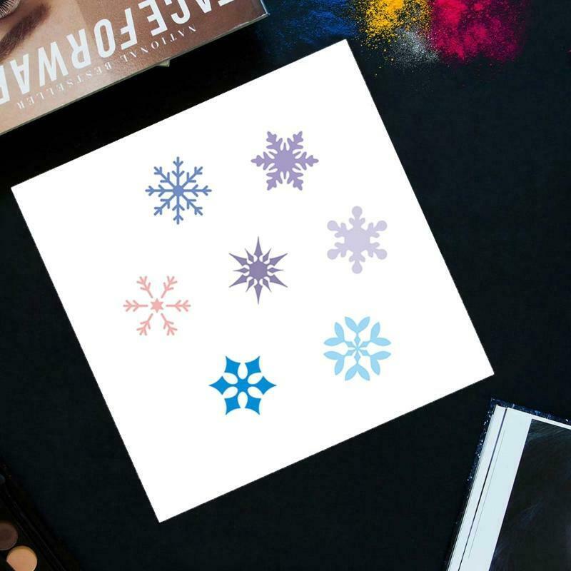 22 Pcs Christmas Stencils Plastic Drawing Templates for Home School Party Decor