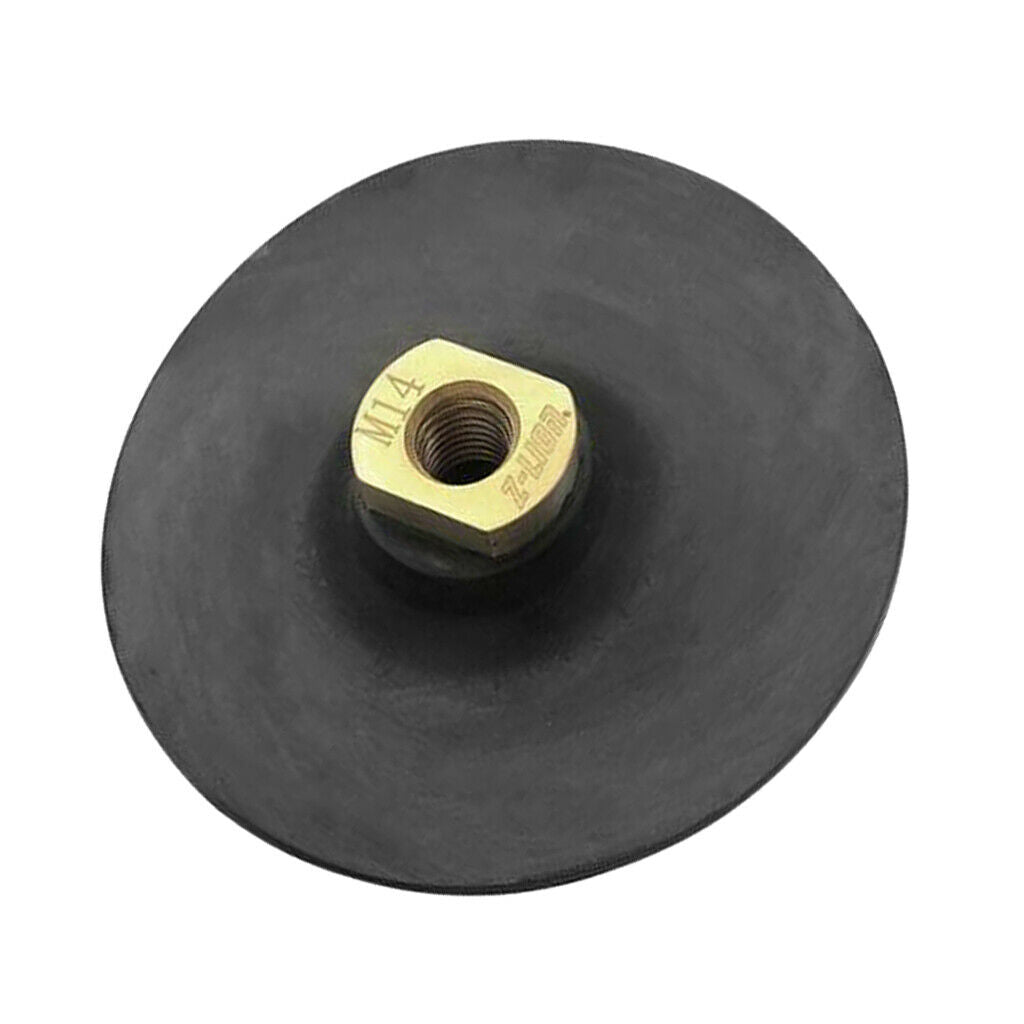 Rubber Back Holder / Soft Polishing pad for Diamond Polishing Pads 3inch M14